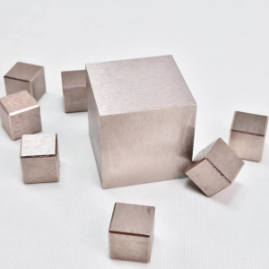 China CD Carbide W70/W75/W80 Polish Tungsten Copper Cube